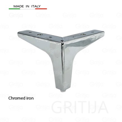 Metalinė koja 0513 H100/chrome Metalinė koja 0513 H100/chrome